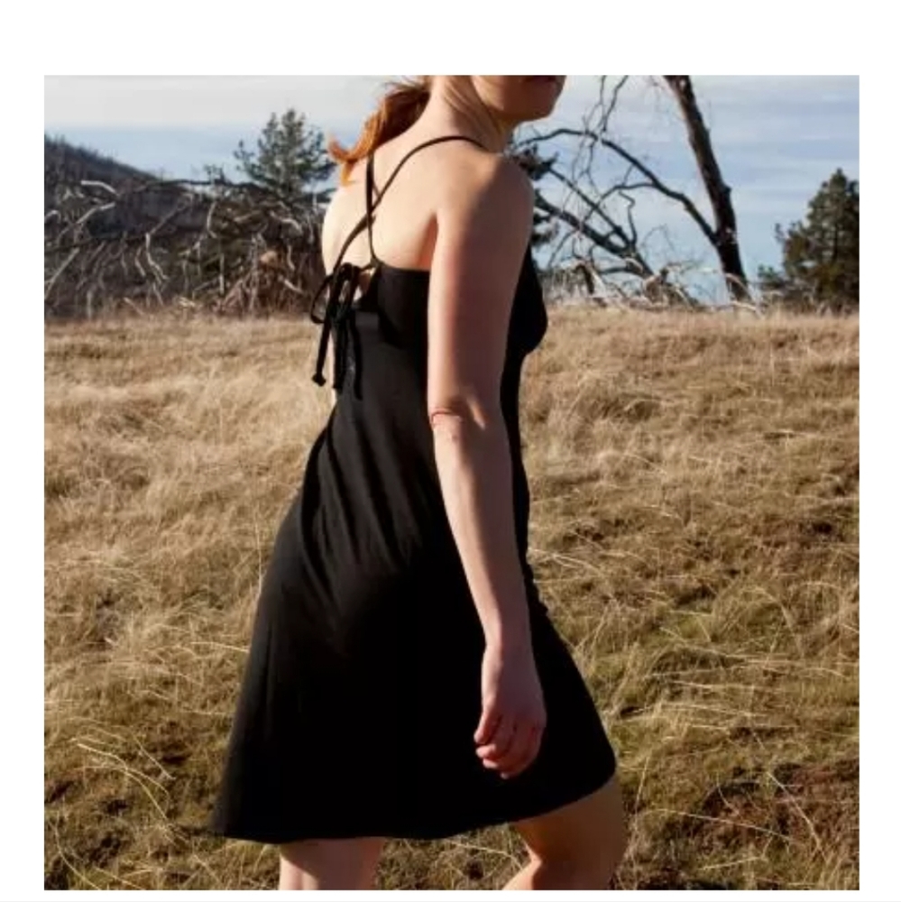 Ibex Indie Crossback Wool Dress
